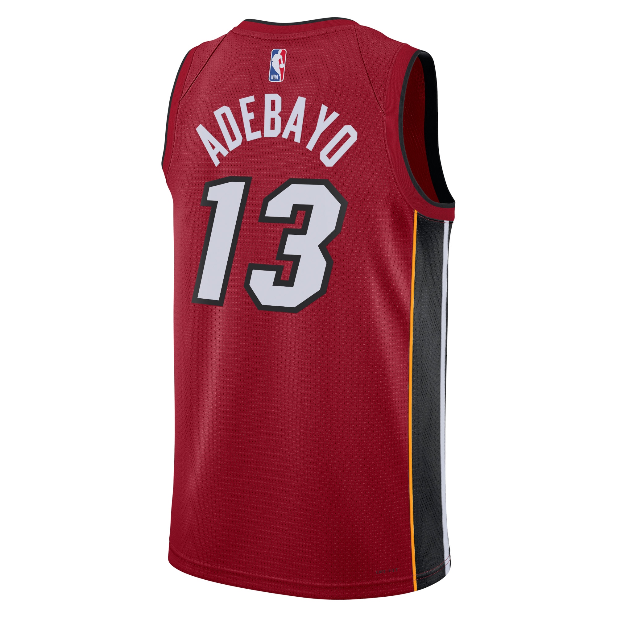 Alternative view of Miami Heat Jordan Statement Edition Swingman Jersey - Red - Bam Adebayo - Unisex - JS565 