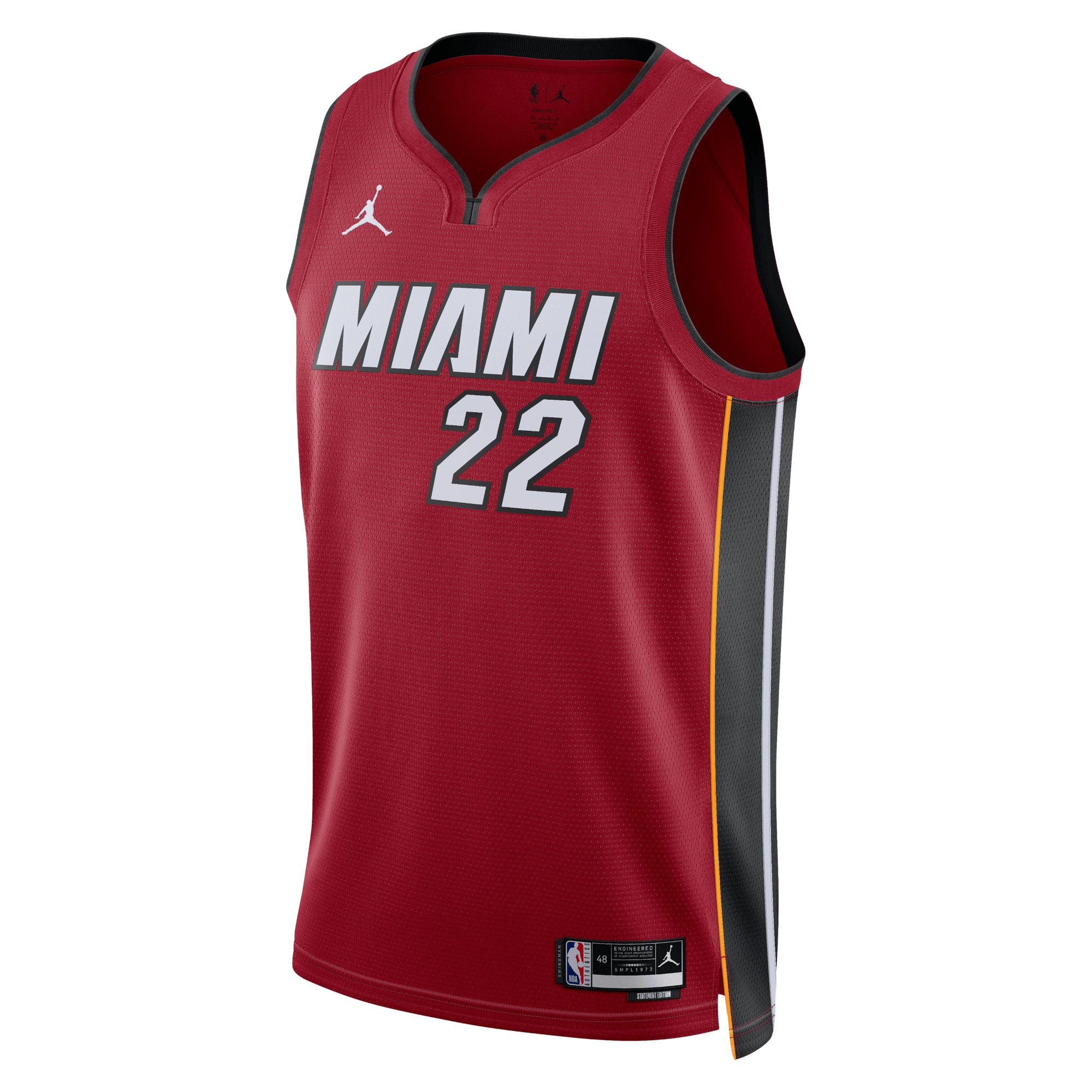Miami Heat Jordan Statement Edition Swingman Jersey - Red - Jimmy Butler - Unisex - JS182 