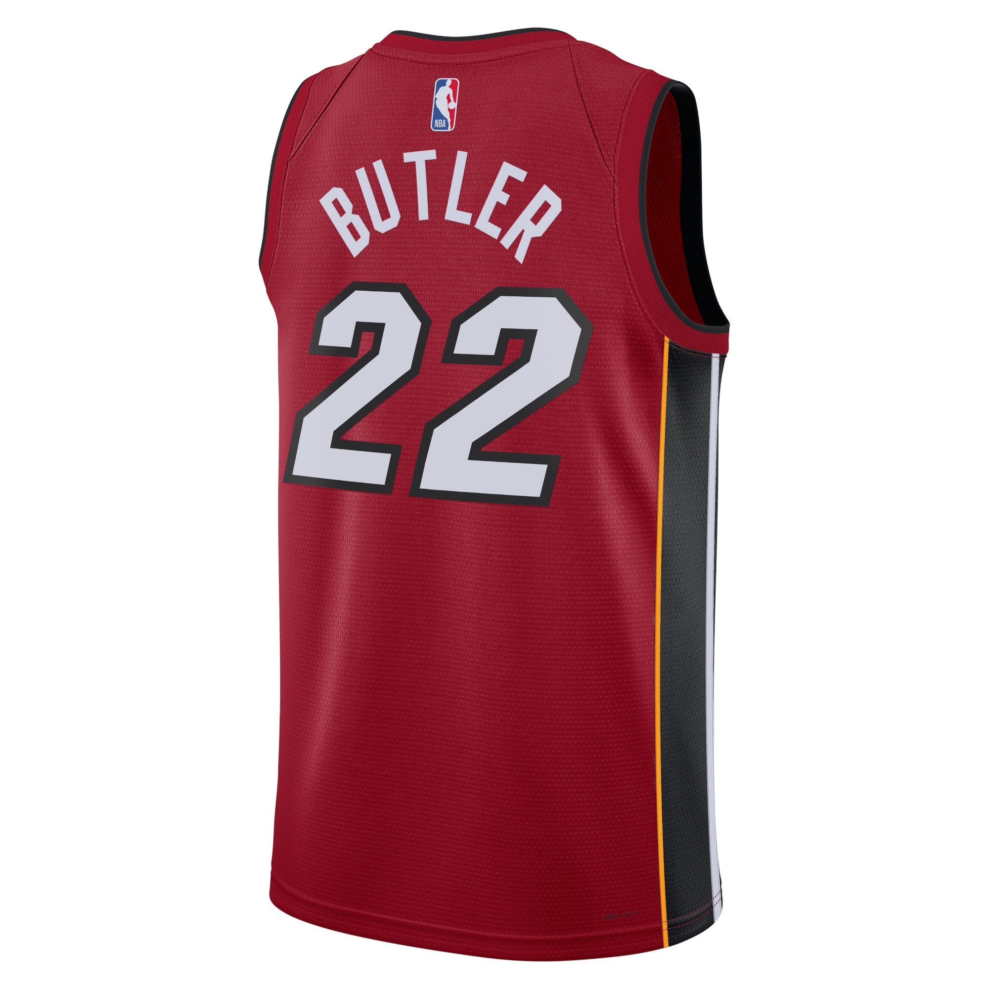 Alternative view of Miami Heat Jordan Statement Edition Swingman Jersey - Red - Jimmy Butler - Unisex - JS182 