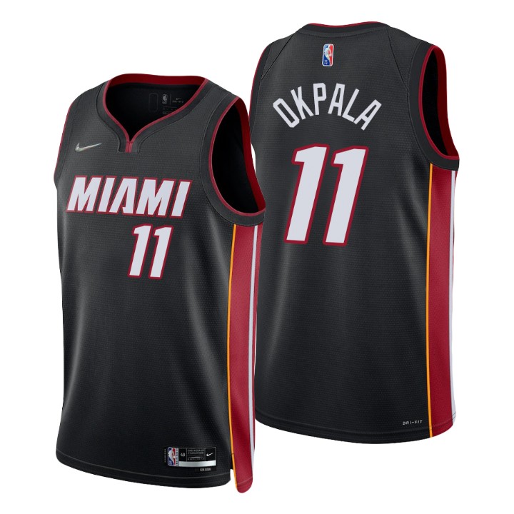 Miami Heat Kz Okpala 75th Anniversary Diamond Jersey Icon