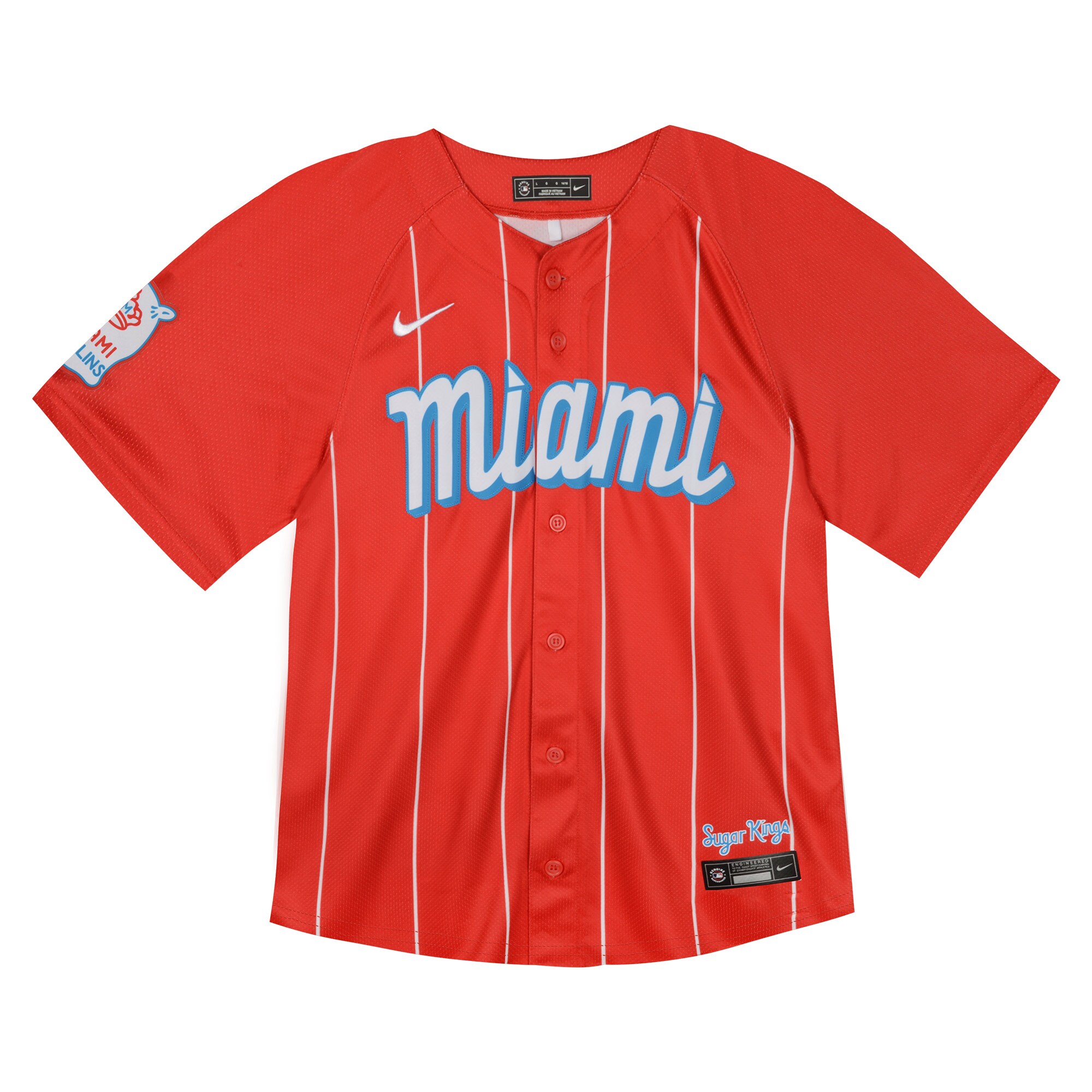 Alternative view of Miami Marlins Infant City Connect Limited Jersey - Red