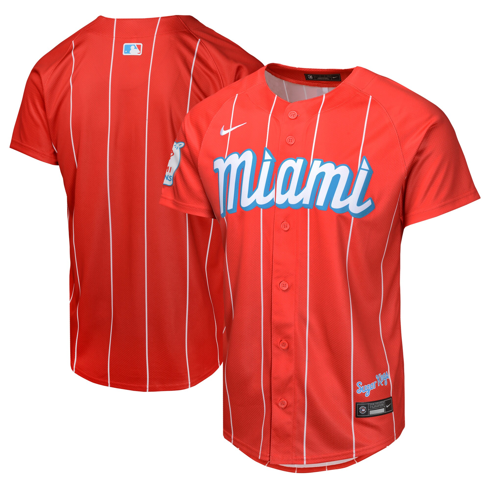 Miami Marlins Youth City Connect Limited Jersey - Red