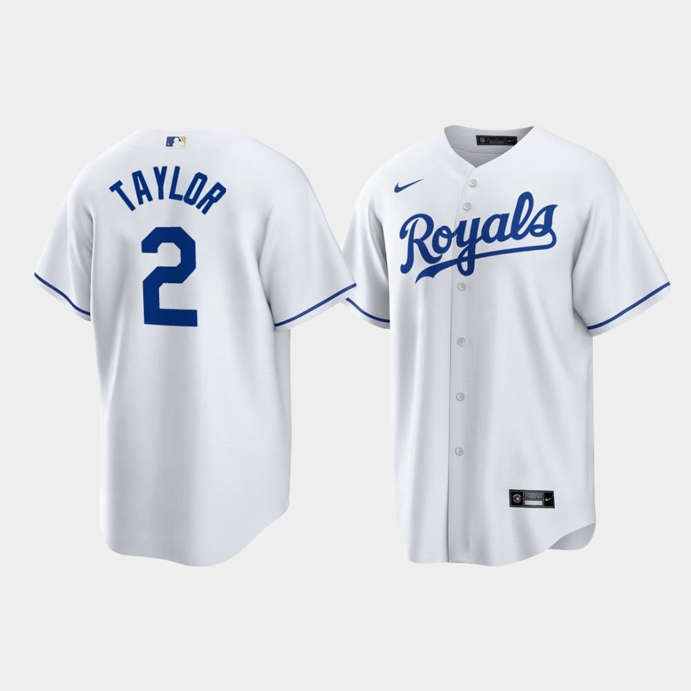 Michael A. Taylor 2 Kansas City Royals White Home Player Jersey Jersey 