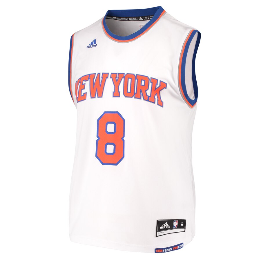 Alternative view of Michael Beasley New York Knicks Adidas Home Replica Jersey - White