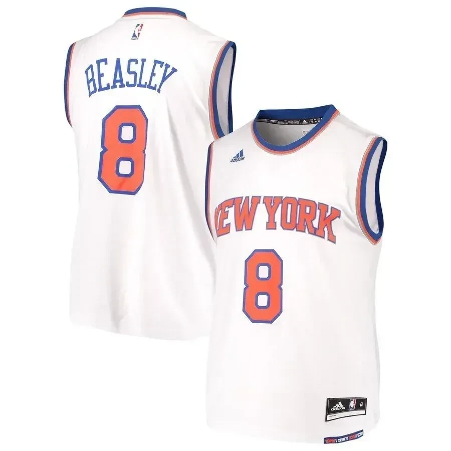 Michael Beasley New York Knicks Home Jersey - White - JS297 
