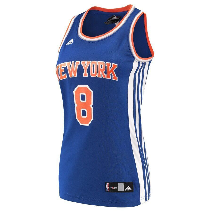 Alternative view of Michael Beasley New York Knicks Women's Jersey - Blue - JS420 