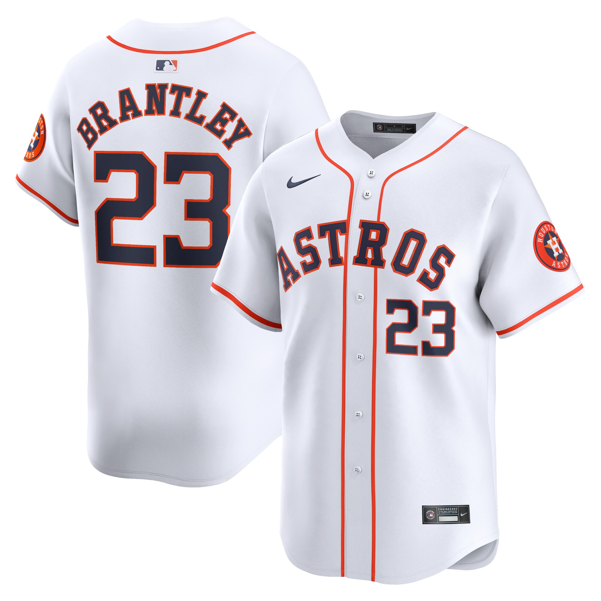 Michael Brantley Houston Astros Home Limited Player Jersey - White