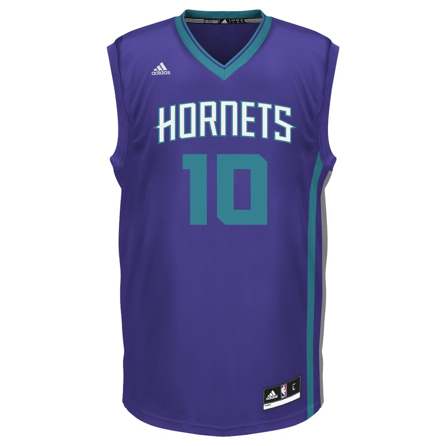 Alternative view of Michael Carter-williams Charlotte Hornets Adidas Nba Replica Jersey - Purple