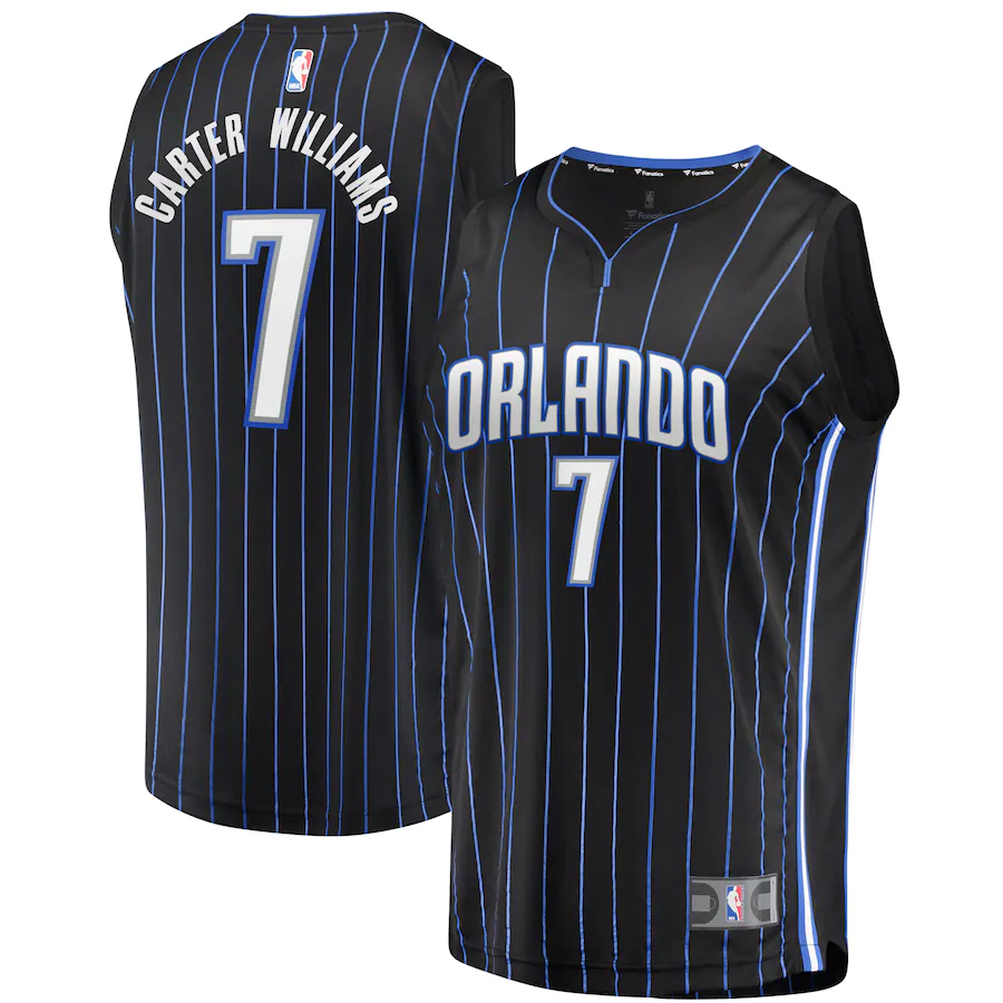 Michael Carter-williams Orlando Magic Fanatics Branded 2019 Fast Break Replica Jersey Black - Icon Edition
