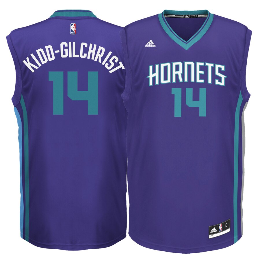 Michael Kidd-gilchrist Charlotte Hornets Adidas Replica Jersey - Purple