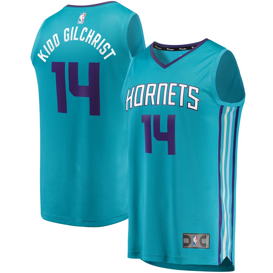 Michael Kidd-gilchrist Charlotte Hornets Fanatics Branded Youth Fast Break Replica Player Jersey - Icon Edition - Teal