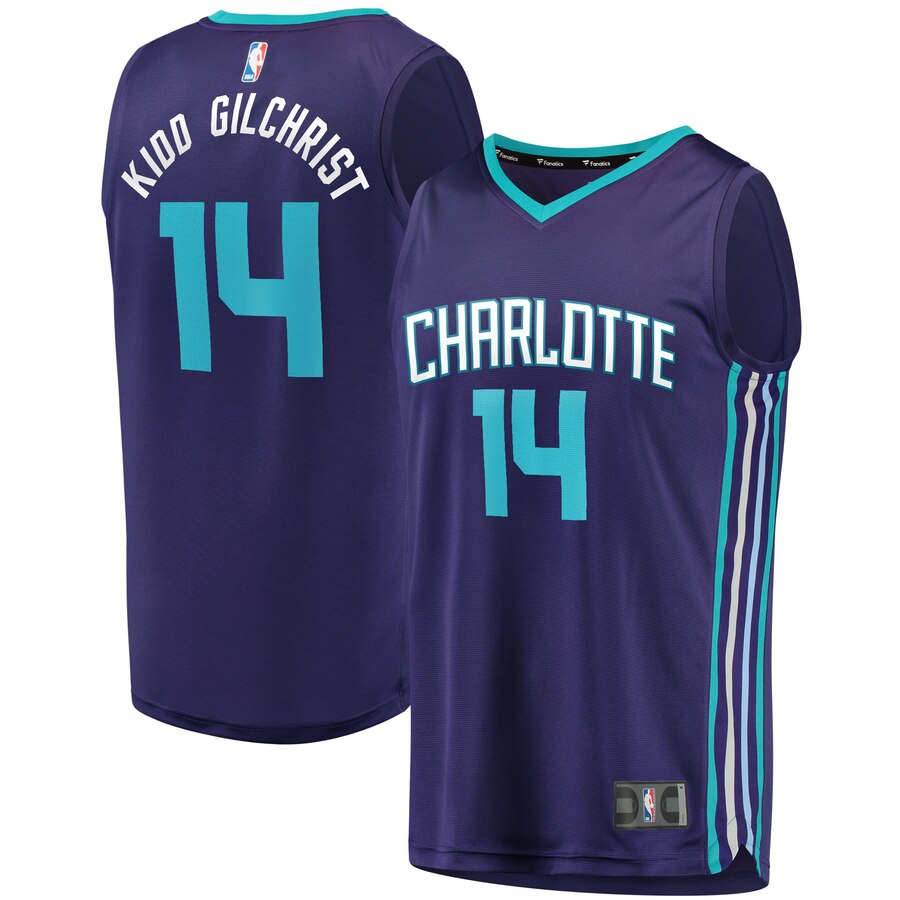 Michael Kidd-gilchrist Charlotte Hornets Fanatics Branded Youth Fast Break Replica Player Jersey - Statement Edition - Purple
