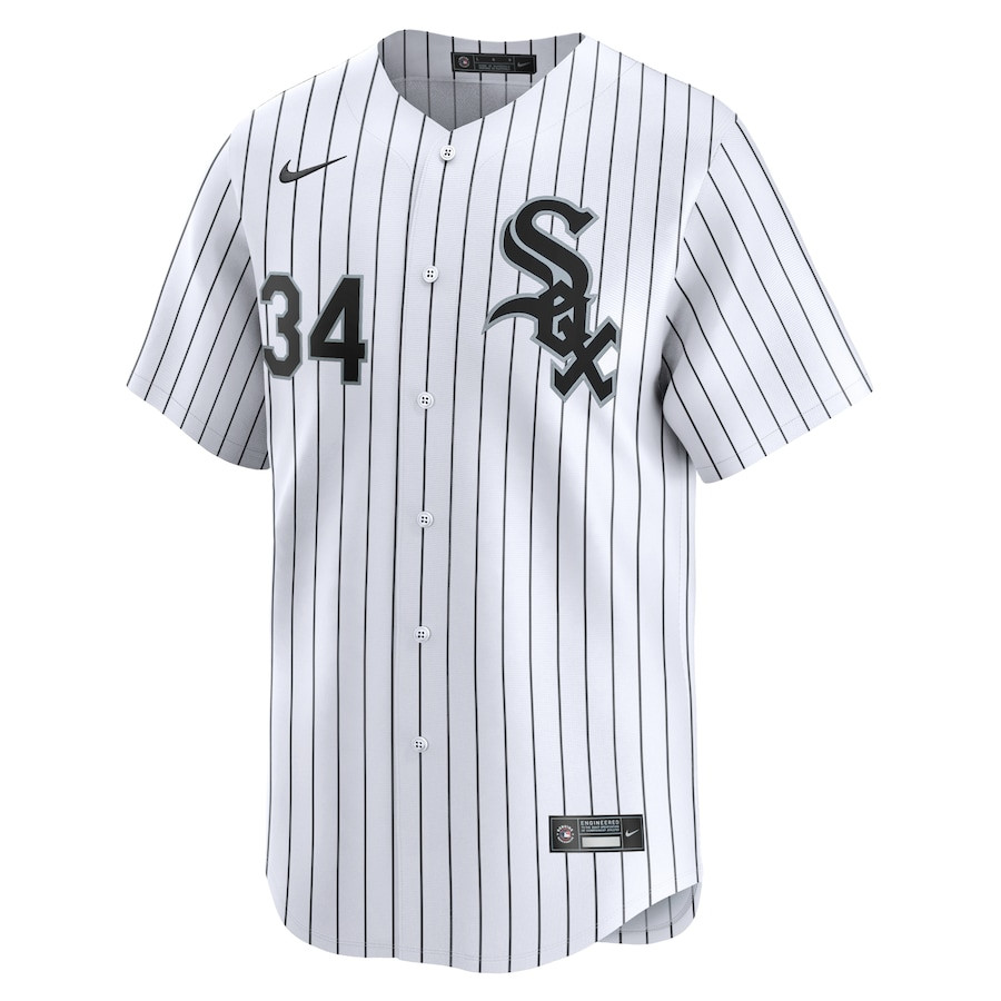 Alternative view of Michael Kopech 34 Chicago White Sox Home Limited Player Men Jersey - White