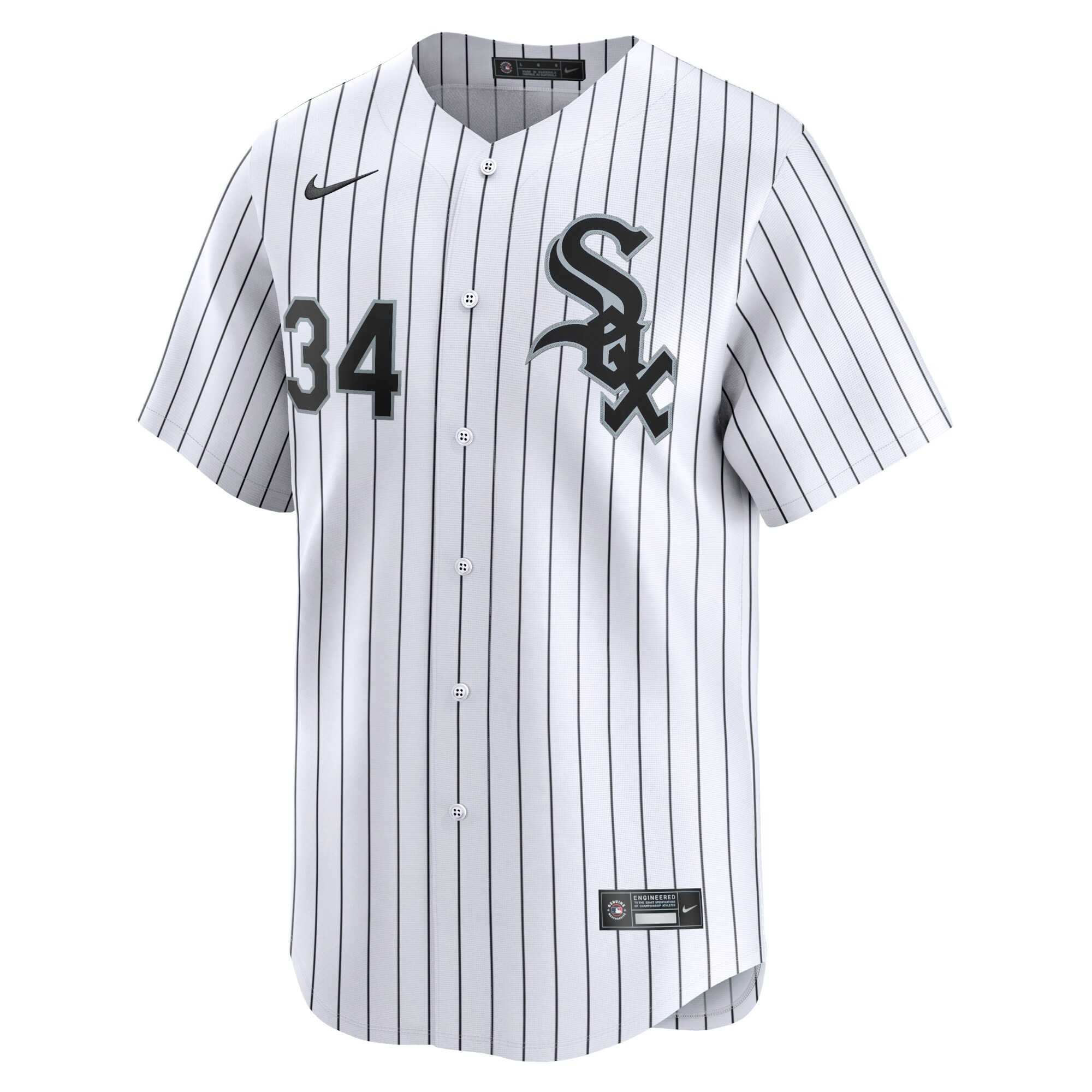 Alternative view of Michael Kopech Chicago White Sox Home Limited Player Jersey - White