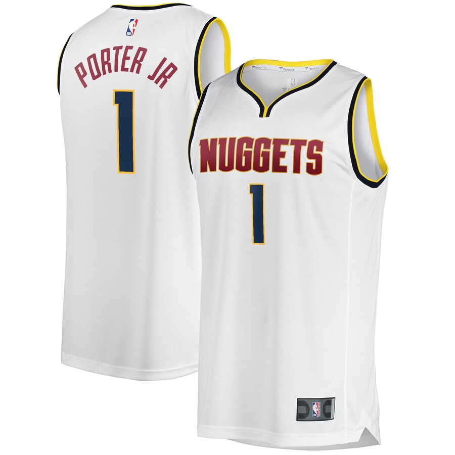 Michael Porter Jr. Denver Nuggets Fanatics Branded Youth Fast Break Player Jersey - Association Edition - White