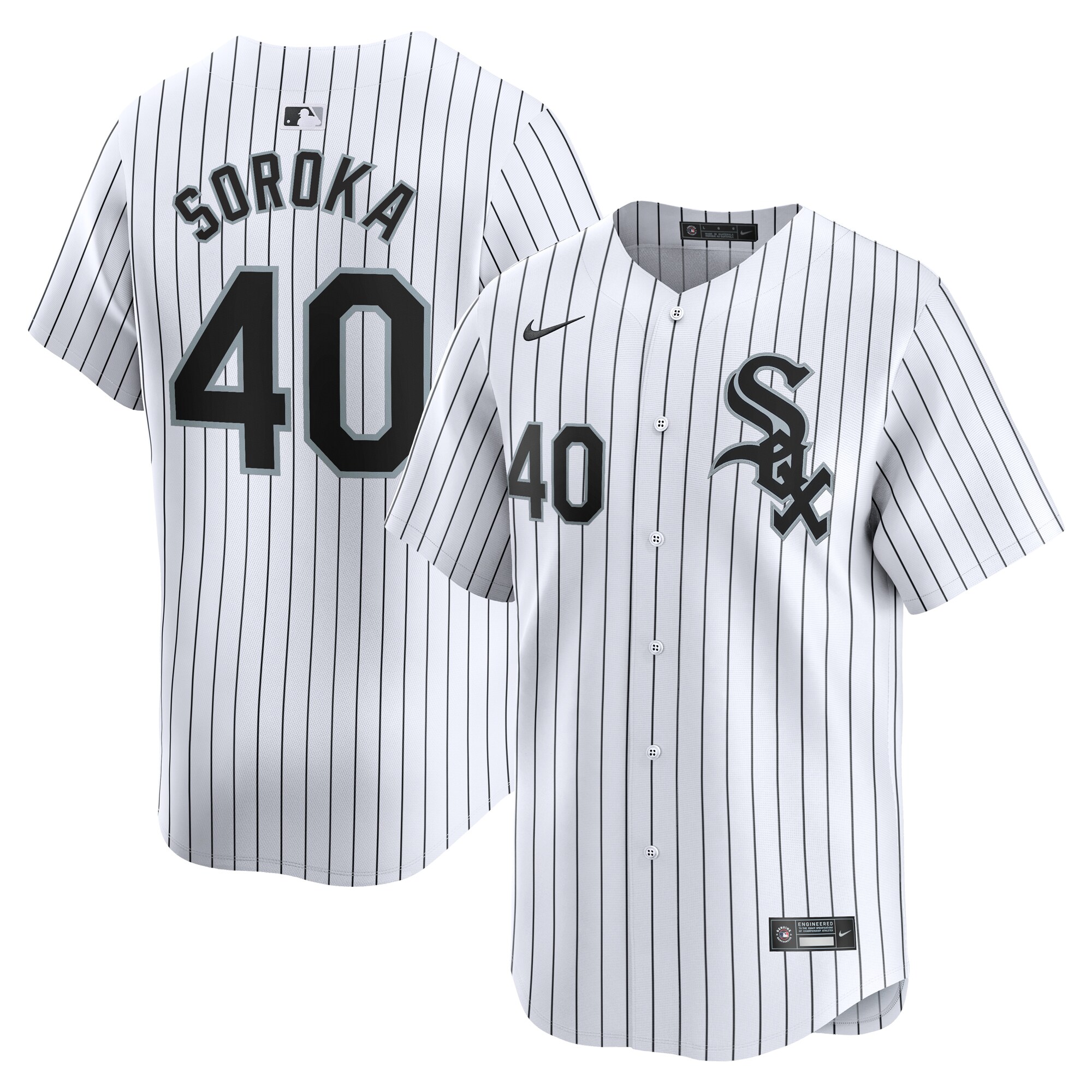 Michael Soroka Chicago White Sox Home Limited Player JerseyÃƒâ€šÃ‚Â ÃƒÂ¢Ã¢â€šÂ¬Ã¢â‚¬Å“ White