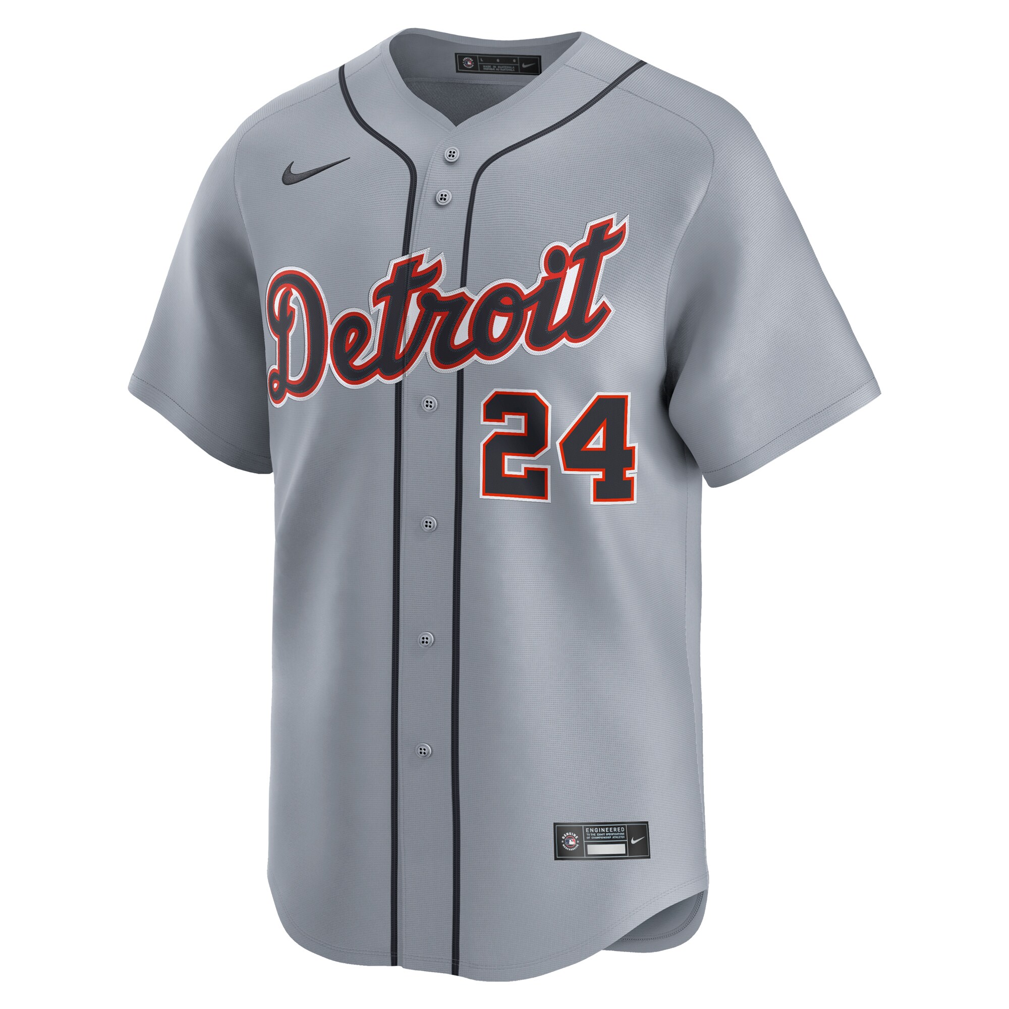 Alternative view of Miguel Cabrera Detroit Tigers Road Limited Player JerseyÃƒâ€šÃ‚Â ÃƒÂ¢Ã¢â€šÂ¬Ã¢â‚¬Å“ Gray