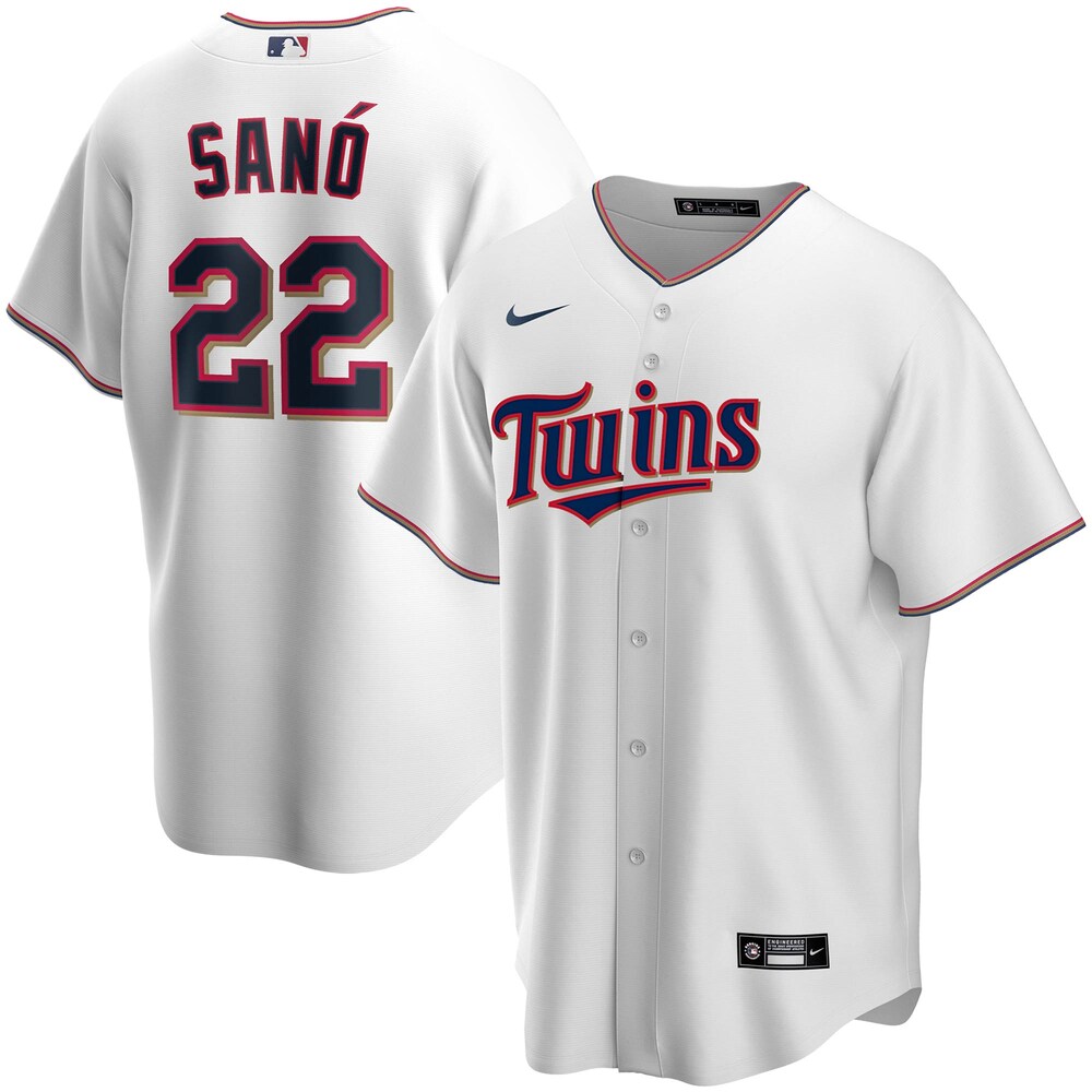 Miguel Sano Minnesota Twins Home 2020 Player Jersey - White Color