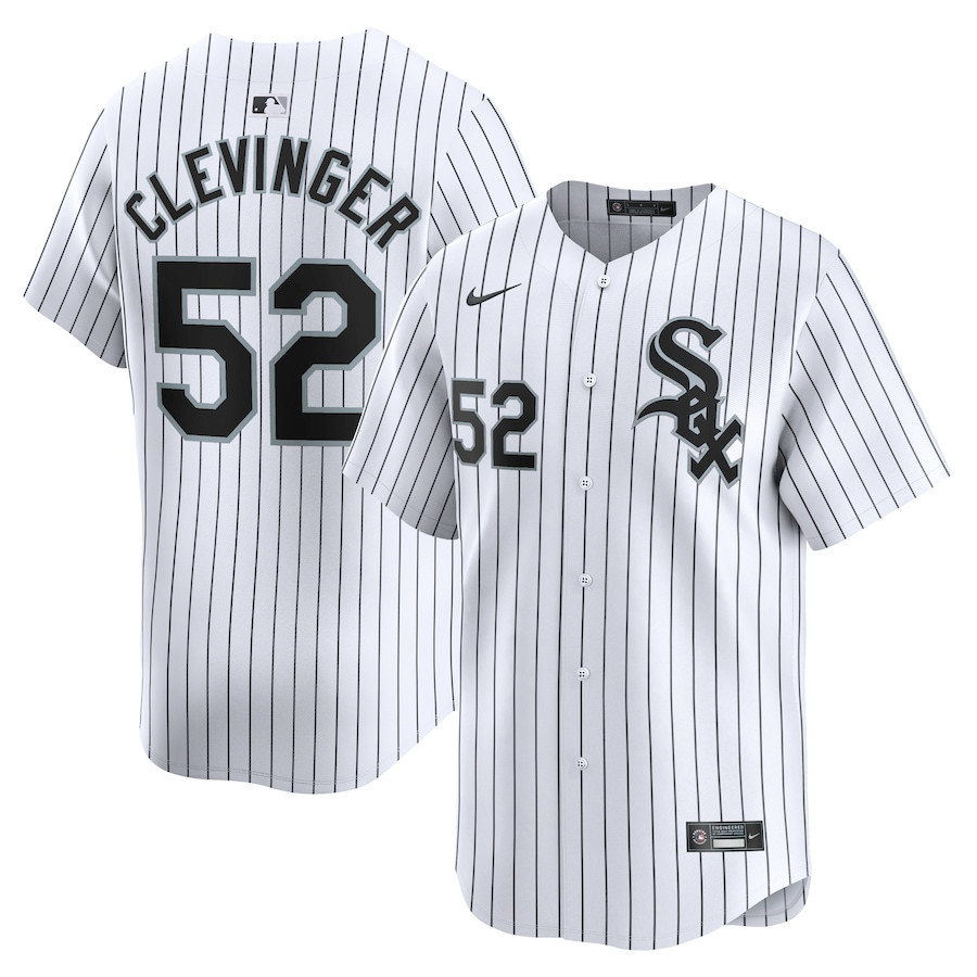 Mike Clevinger 52 Chicago White Sox Home Limited Player Men Jersey - White
