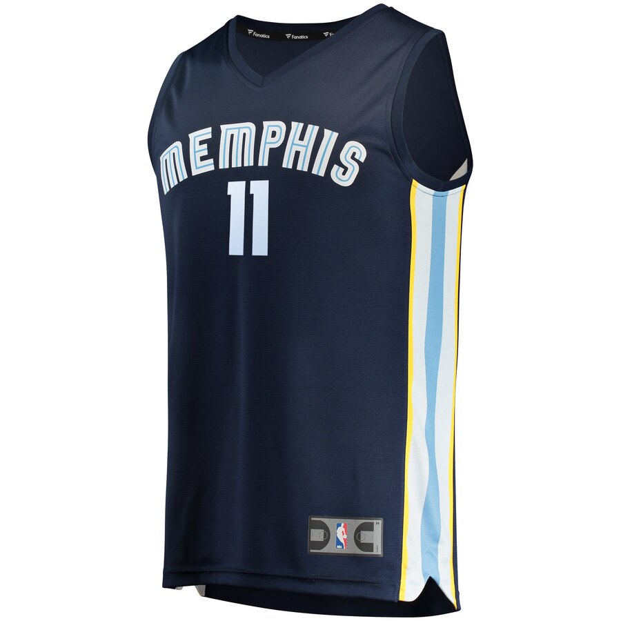 Alternative view of Mike Conley Memphis Grizzlies Fanatics Branded Youth Fast Break Replica Jersey Navy - Icon Edition