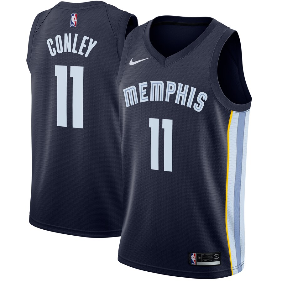 Mike Conley Memphis Grizzlies Swingman Jersey Navy - Icon Edition