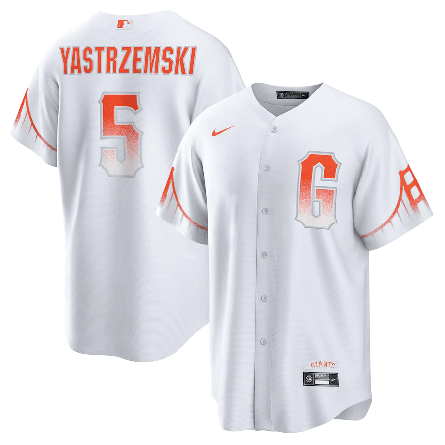 Mike Yastrzemski 5 San Francisco Giants City Connect Men Jersey - White 