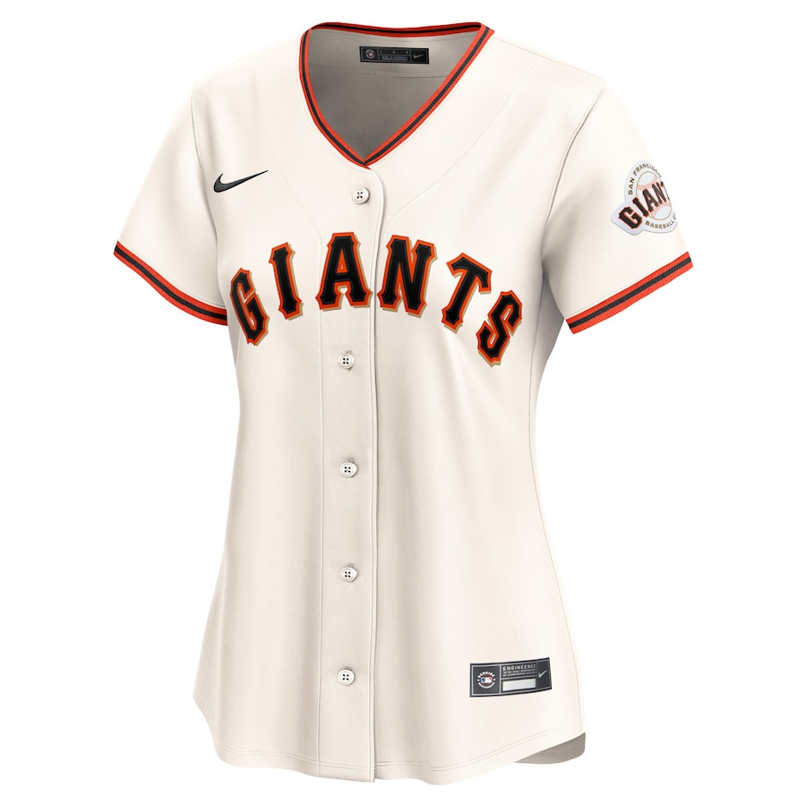 Alternative view of Mike Yastrzemski 5 San Francisco Giants Home Limited Women Jersey - Cream 