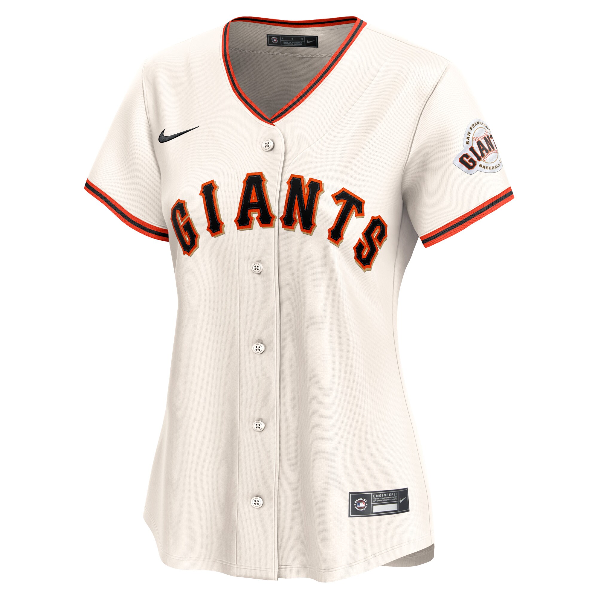 Alternative view of Mike Yastrzemski San Francisco Giants Women's Home Limited Player Jersey - Cream