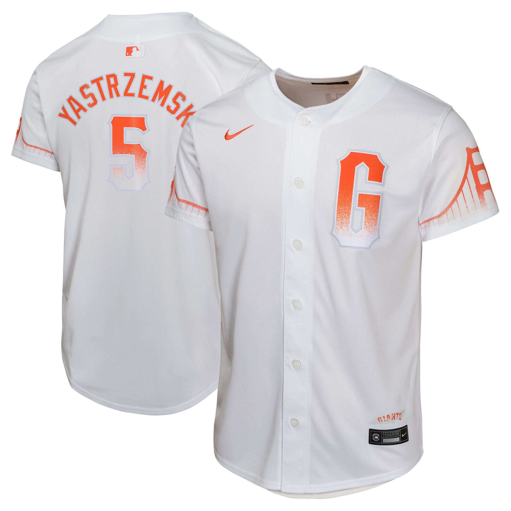 Mike Yastrzemski San Francisco Giants Youth City Connect Limited Player Jersey - White