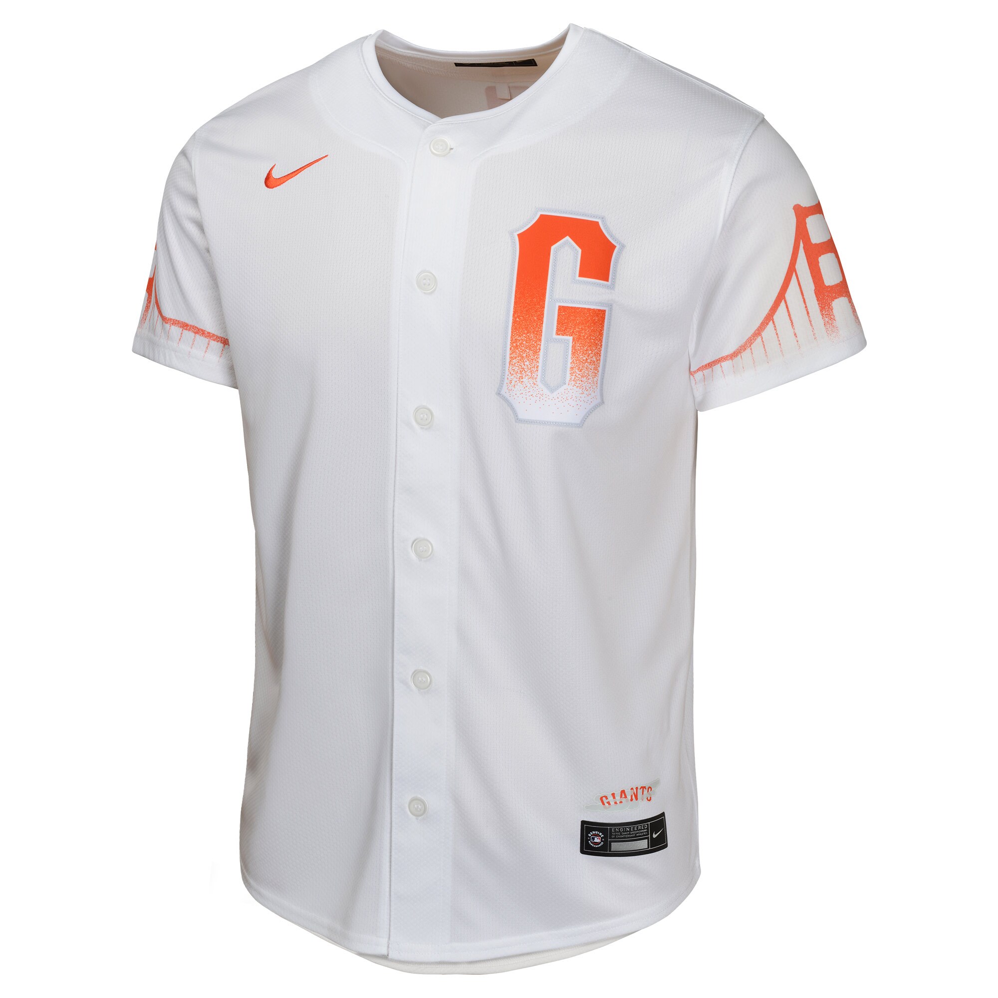 Alternative view of Mike Yastrzemski San Francisco Giants Youth City Connect Limited Player Jersey - White