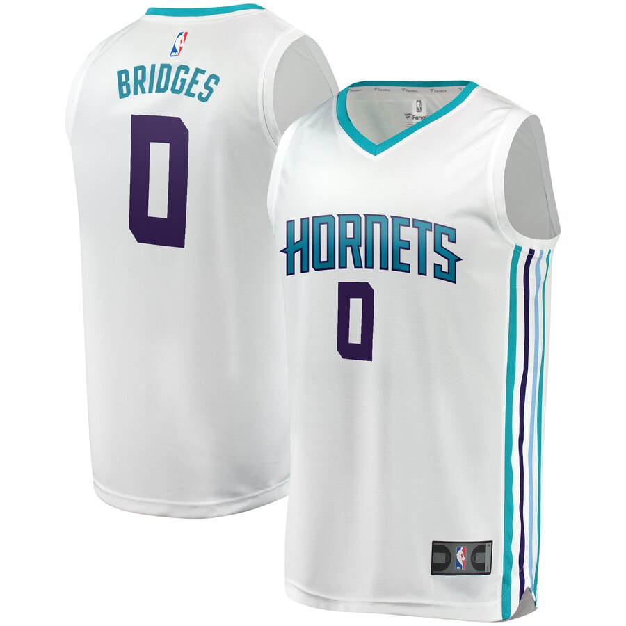 Miles Bridges Charlotte Hornets Fanatics Branded Fast Break Replica Player Jersey - White - Association Edition