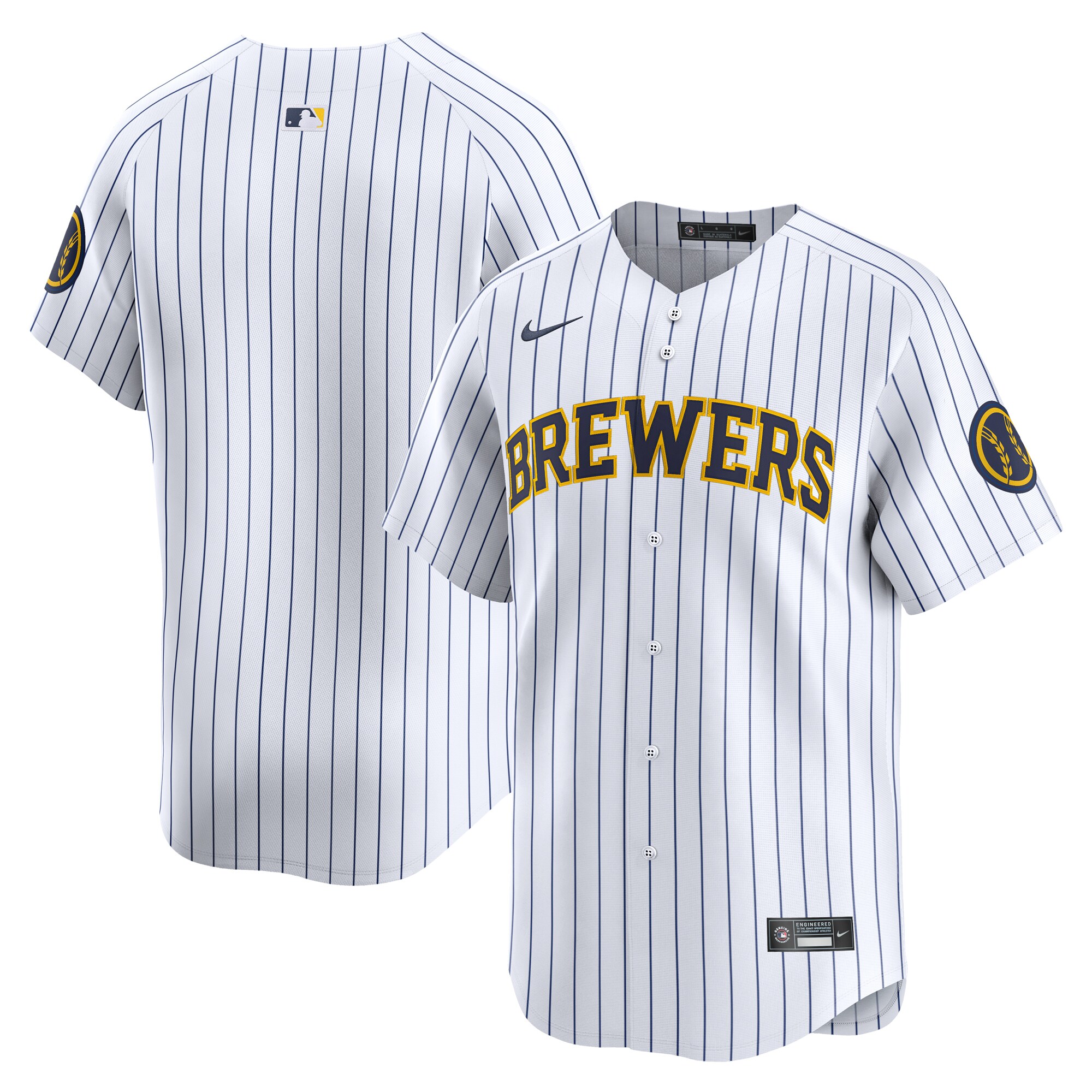 Milwaukee Brewers Alternate Limited JerseyÃƒâ€šÃ‚Â ÃƒÂ¢Ã¢â€šÂ¬Ã¢â‚¬Å“ White