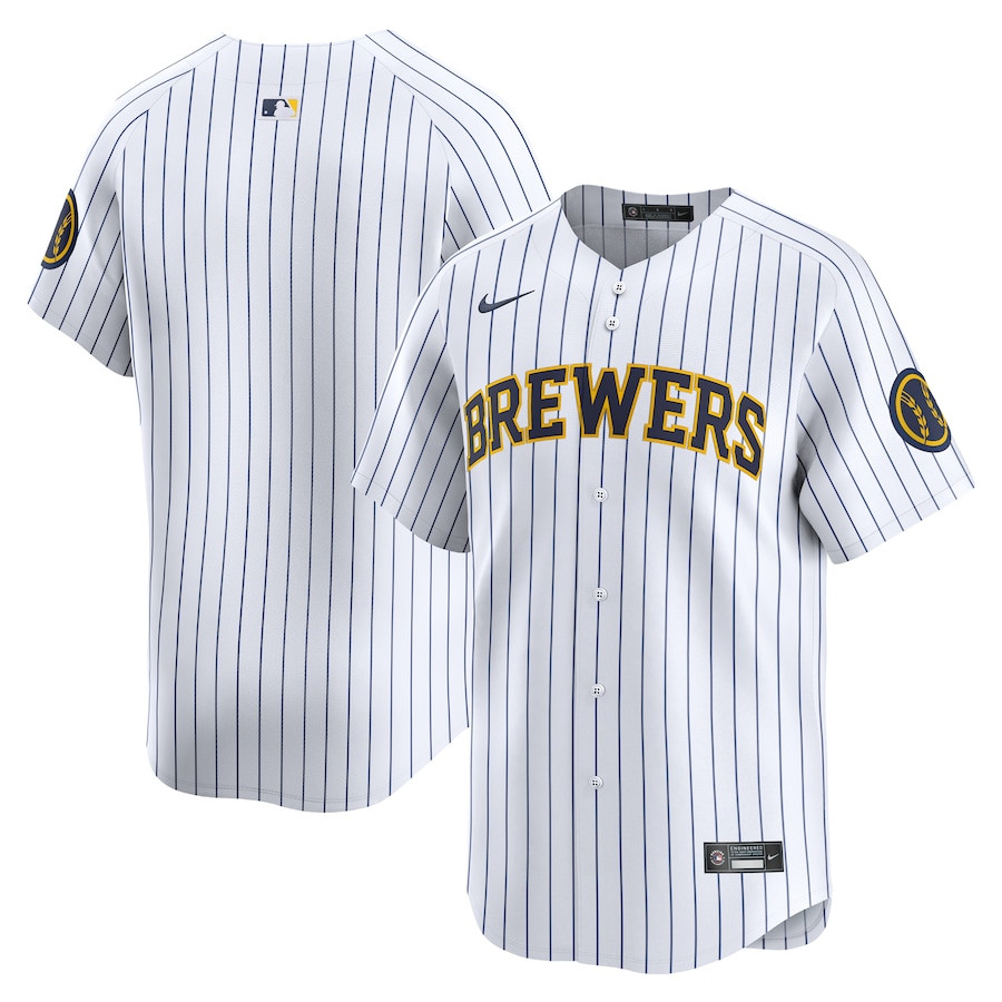 Milwaukee Brewers Alternate Limited Men Jersey - White 