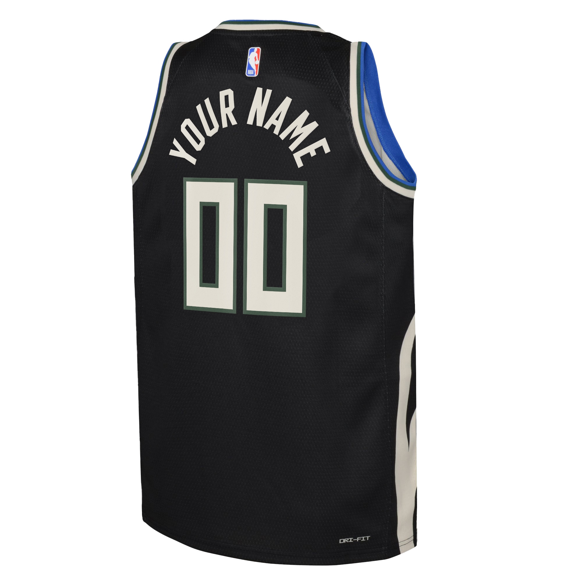 Alternative view of Milwaukee Bucks Jordan Statement Swingman Jersey 22 - Custom - Youth - JS554 
