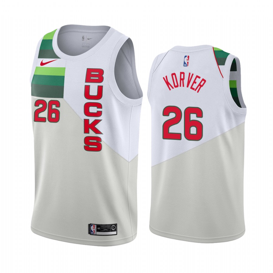 Milwaukee Bucks Kyle Korver #26 Earned Men's Jersey