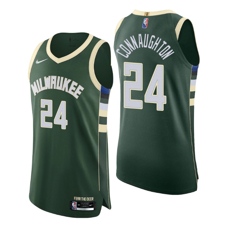 Milwaukee Bucks Pat Connaughton 75th Anniversary Authentic Jersey Icon