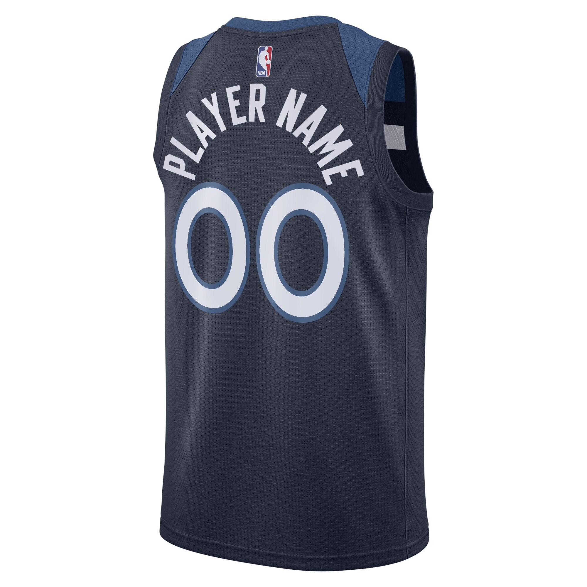 Alternative view of Minnesota Timberwolves Icon Swingman Jersey - Custom - Youth - JS598 