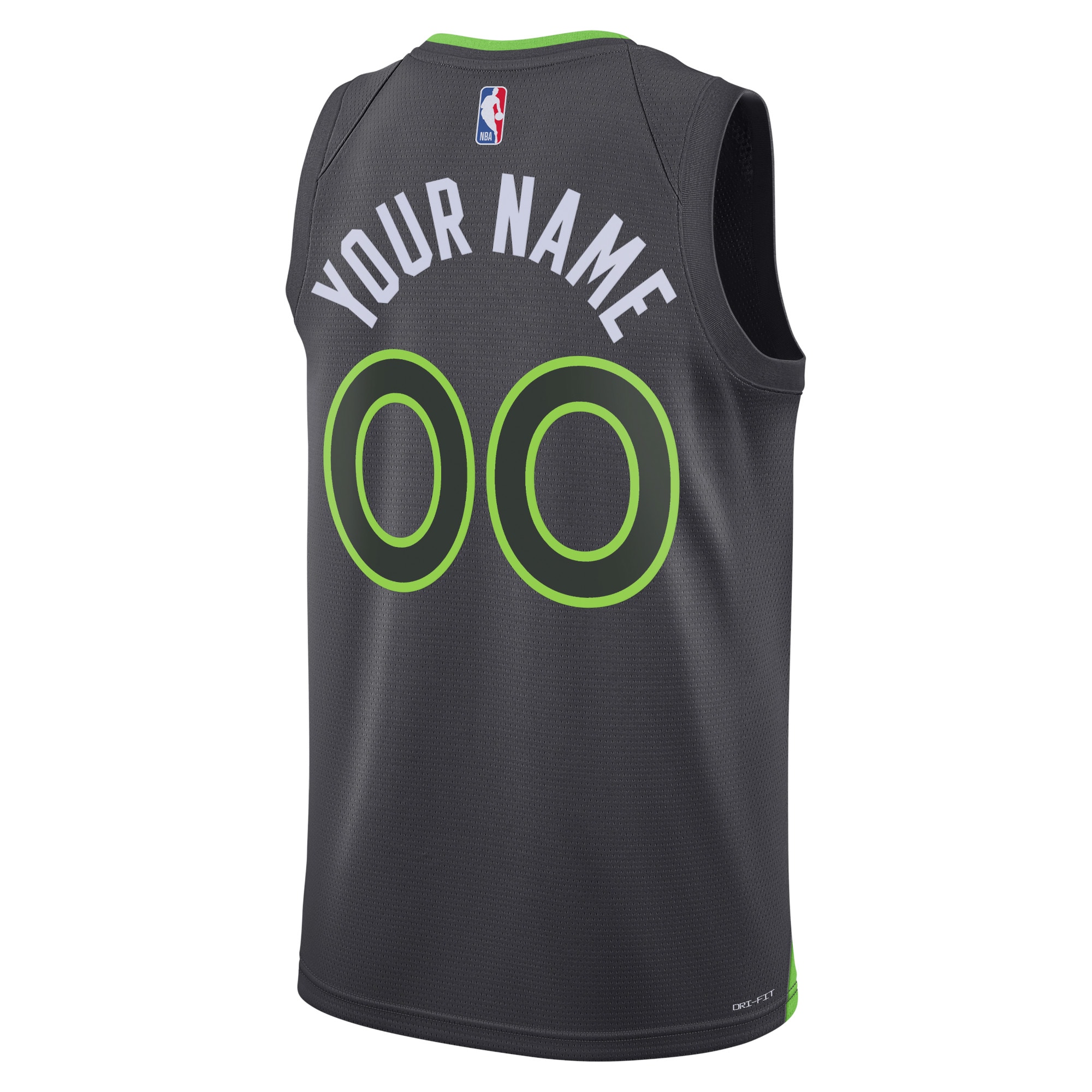 Alternative view of Minnesota Timberwolves Jordan Statement Swingman Jersey - Custom - Unisex - JS545 
