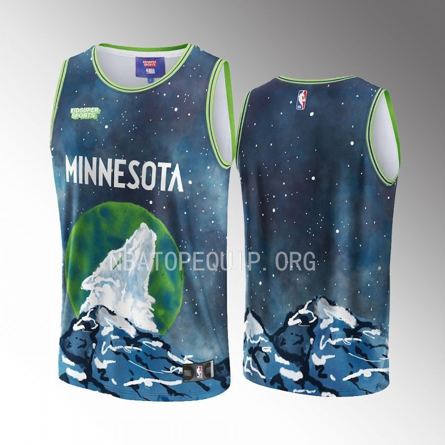 Minnesota Timberwolves NBA & KidSuper Studios Unisex Hometown Jersey - JS998 