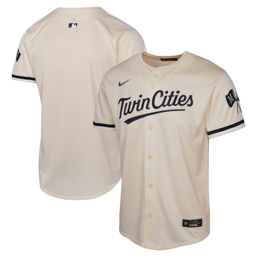 Minnesota Twins Alternate Limited YOUTH Jersey - Cream 