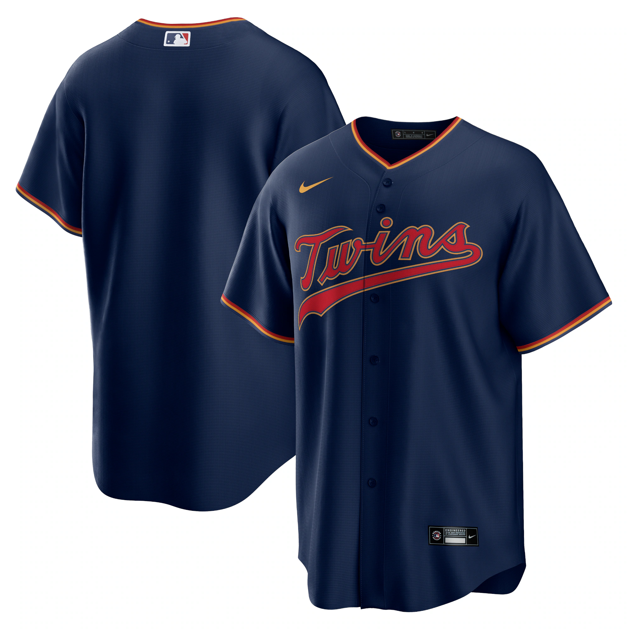 Minnesota Twins Alternate Replica Team Jersey - Navy