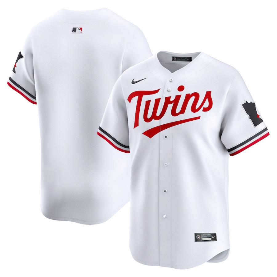 Minnesota Twins Home Limited YOUTH Jersey - White 
