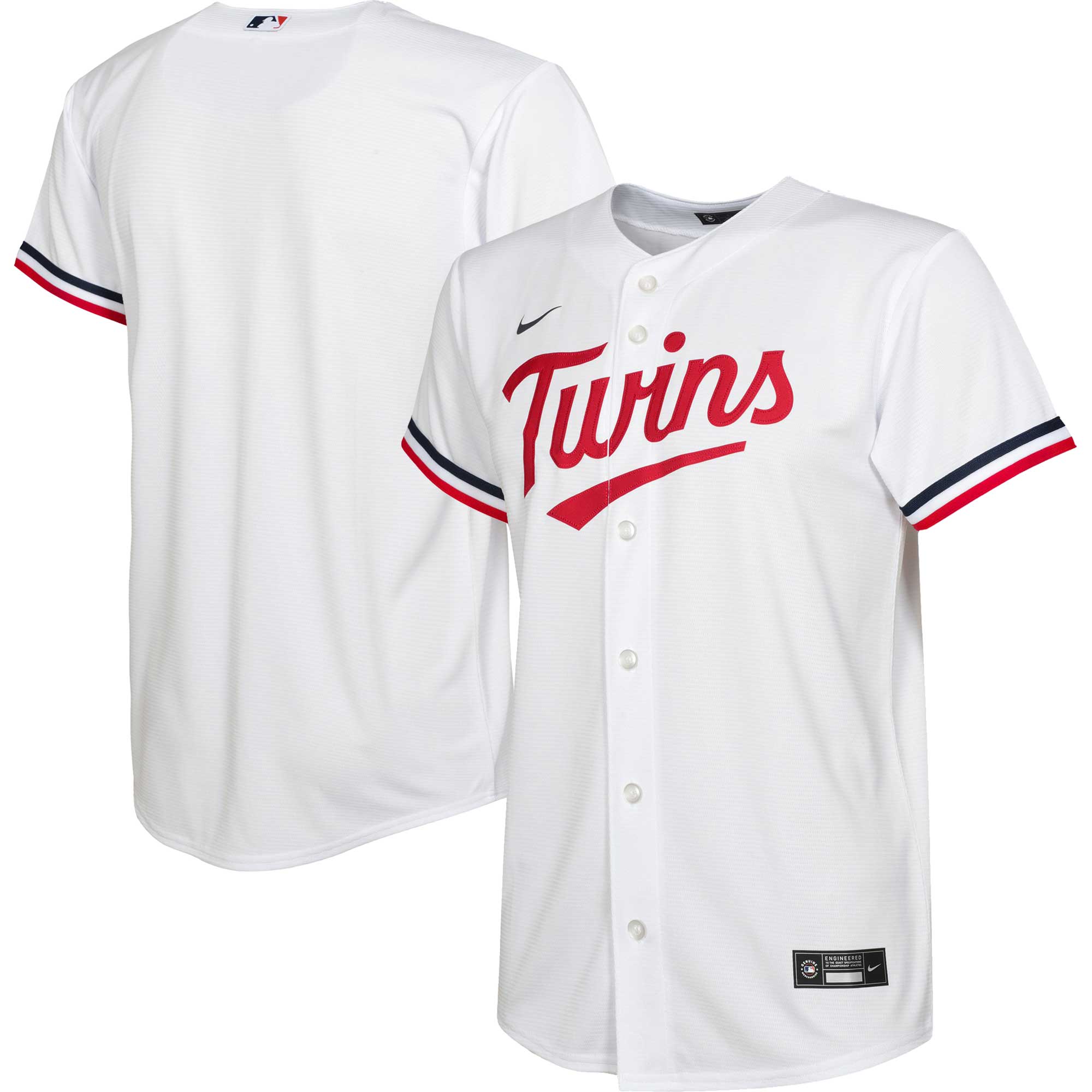 Minnesota Twins Preschool Home Replica Team Jersey - White
