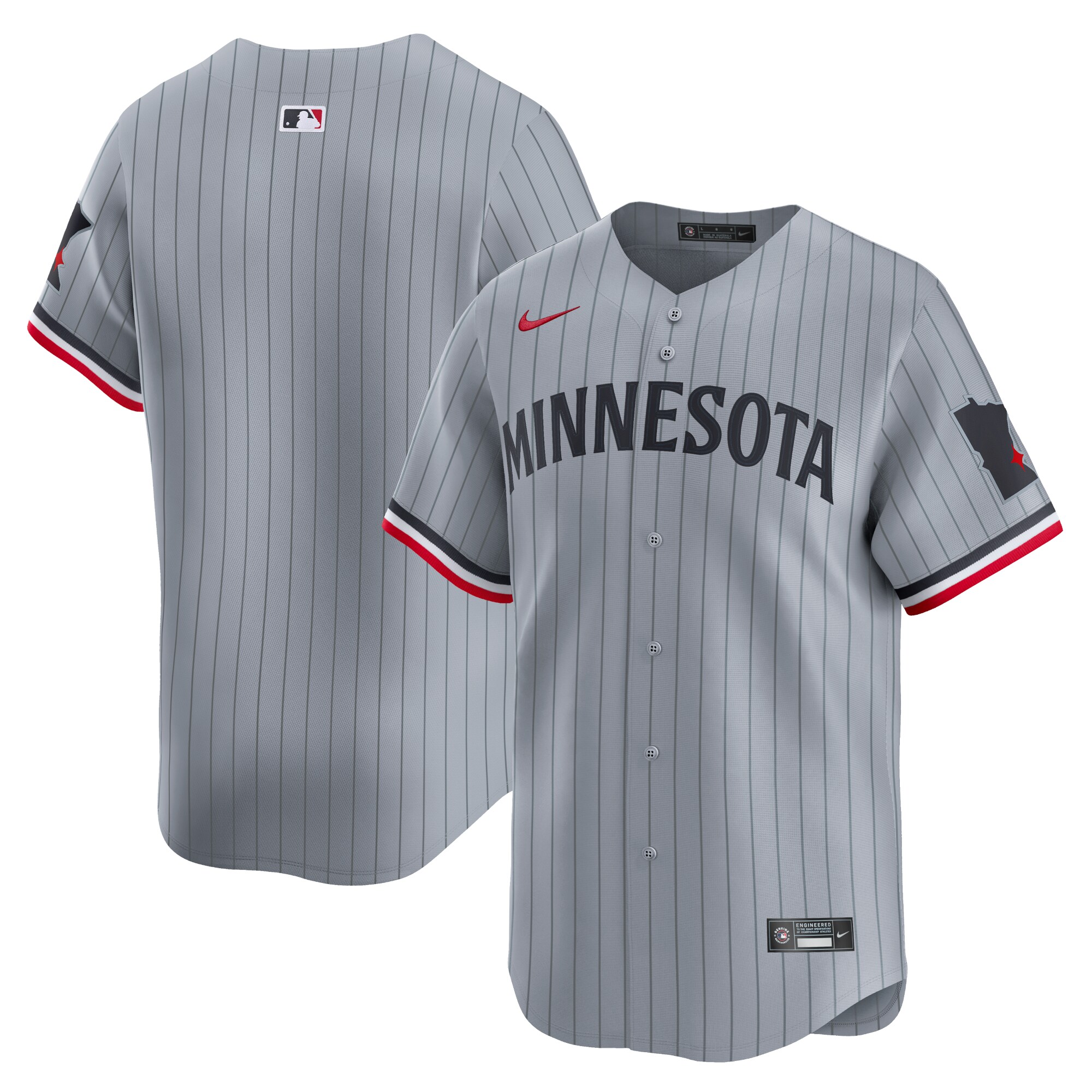 Minnesota Twins Road Limited JerseyÃƒâ€šÃ‚Â ÃƒÂ¢Ã¢â€šÂ¬Ã¢â‚¬Å“ Gray