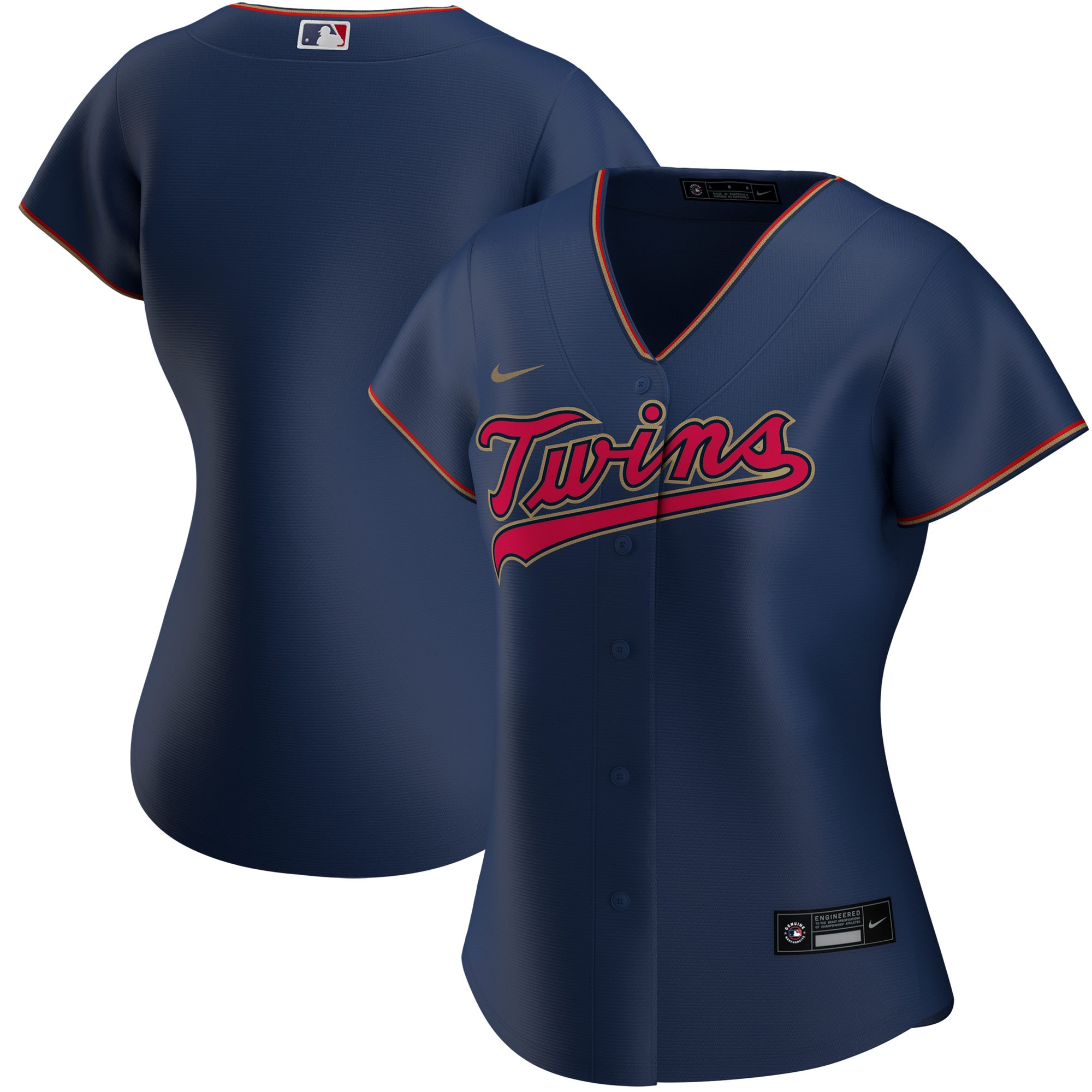 Minnesota Twins Women's Alternate Replica Team Jersey - Navy