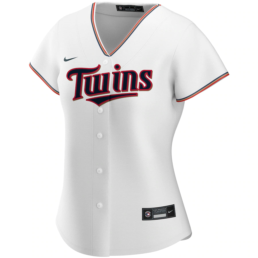 Alternative view of Minnesota Twins Women's Home 2020 Replica Team Jersey ÃƒÂ¢Ã¢â€šÂ¬Ã¢â‚¬Å“ White