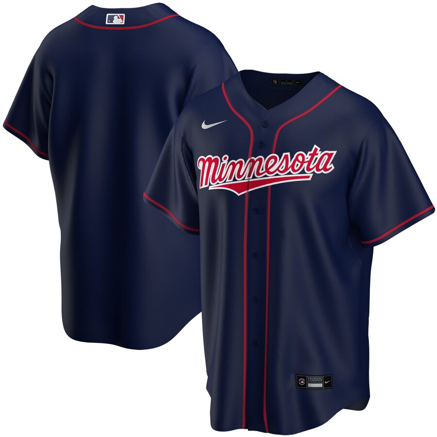 Minnesota Twins Youth Alternate 2020 Replica Team Jersey - Navy