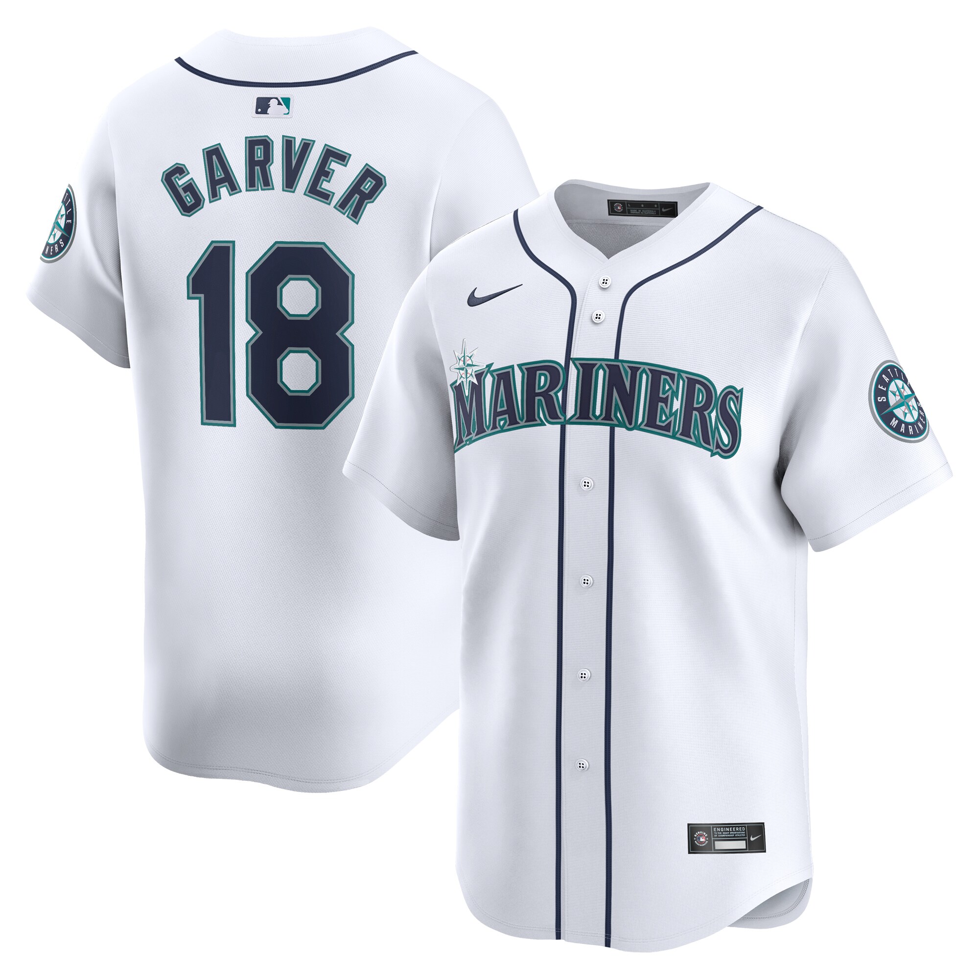 Mitch Garver Seattle Mariners Home Limited Player JerseyÃƒâ€šÃ‚Â ÃƒÂ¢Ã¢â€šÂ¬Ã¢â‚¬Å“ White