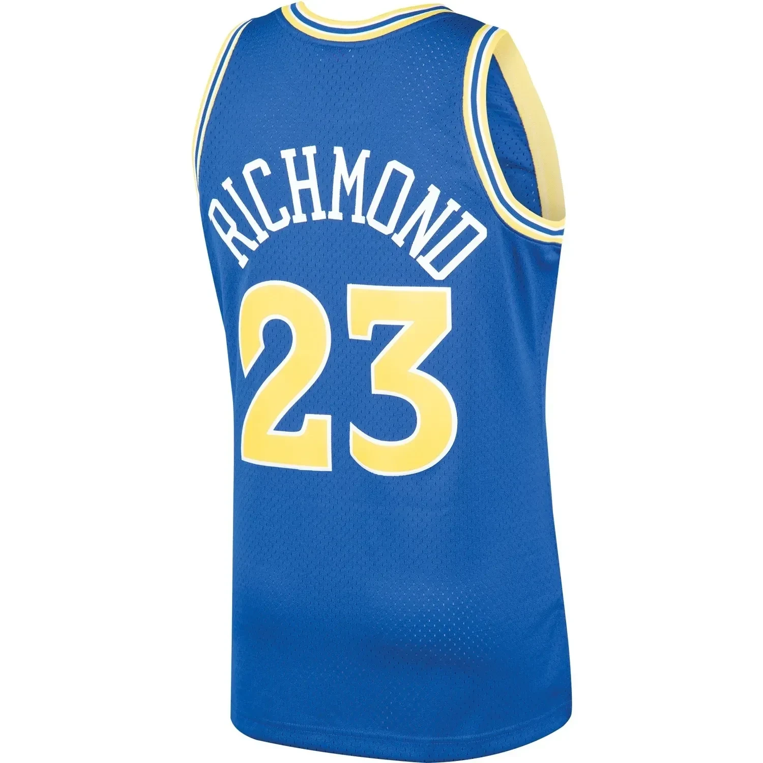 Alternative view of Mitch Richmond Golden State Warriors Mitchell & Ness 1990-91 Hardwood Classics Swingman Player Jersey - Royal - JS182 