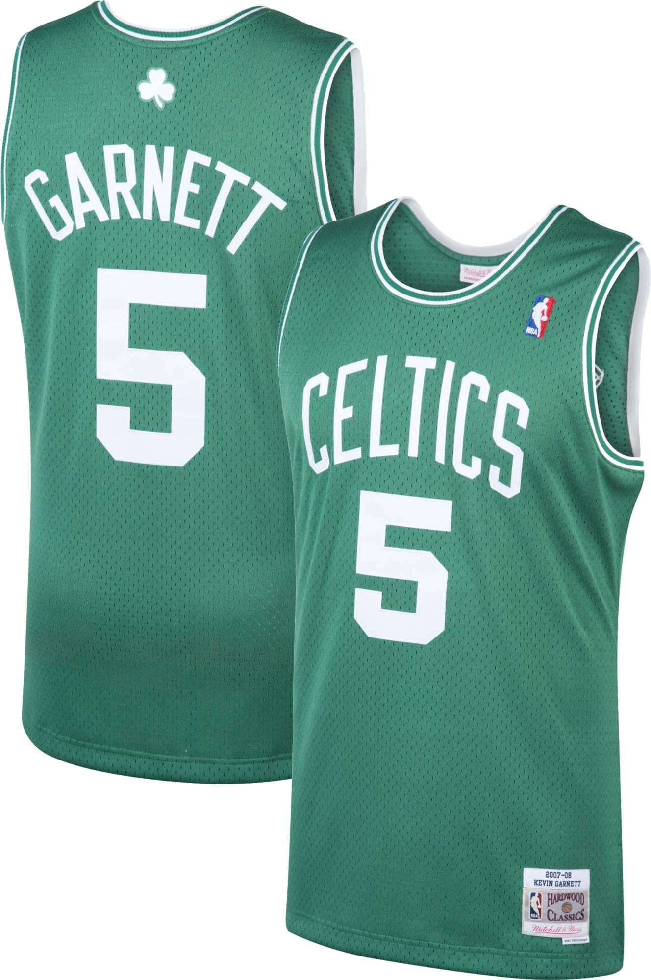 Mitchell & Ness Men's Boston Celtics Kevin Garnett 5 Swingman Jersey - JS379